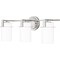 Quoizel Seymour Bath 3 Lights Brushed Nickel SEY8622BN - alternate 2